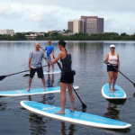 A Stand Up Paddle Boarding Day Date on Downtown's Lake Ivanhoe