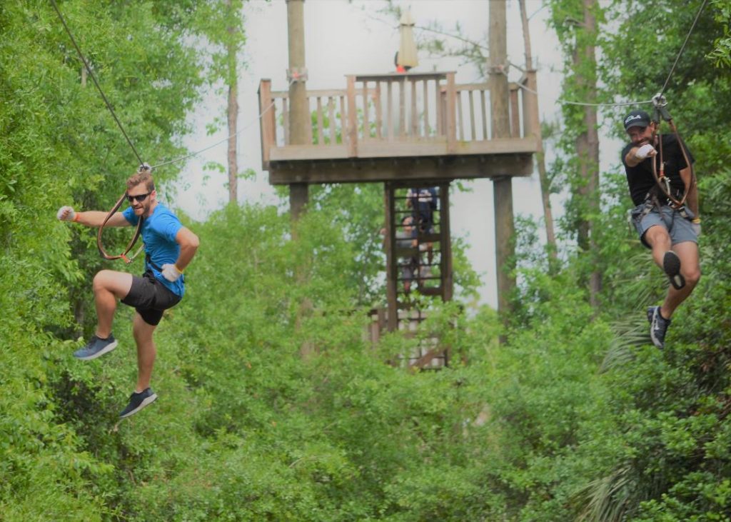 Zip bélés Orlando - Orlando Tree Trek