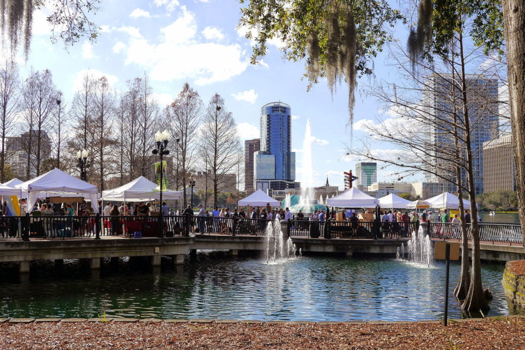 Orlando Farmers Market Sundays at Lake Eola Park