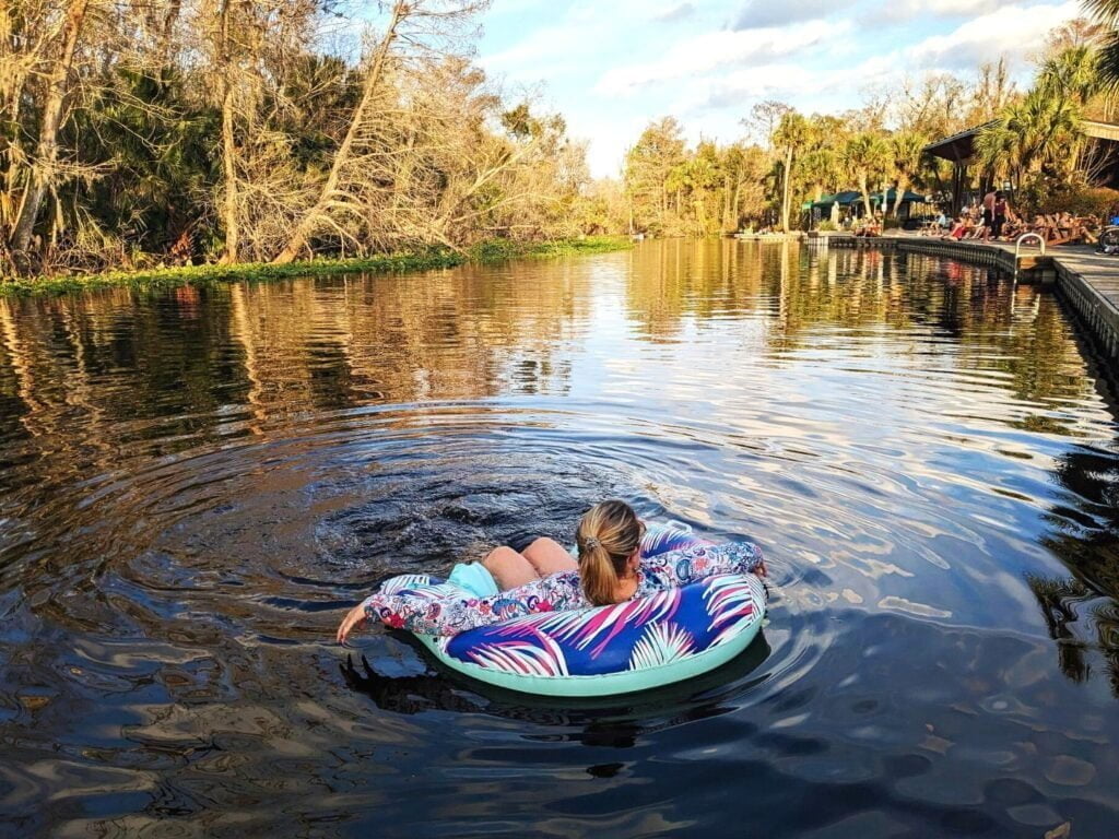 Bring Your Own Inner Tube to Float at Wekiva Island 