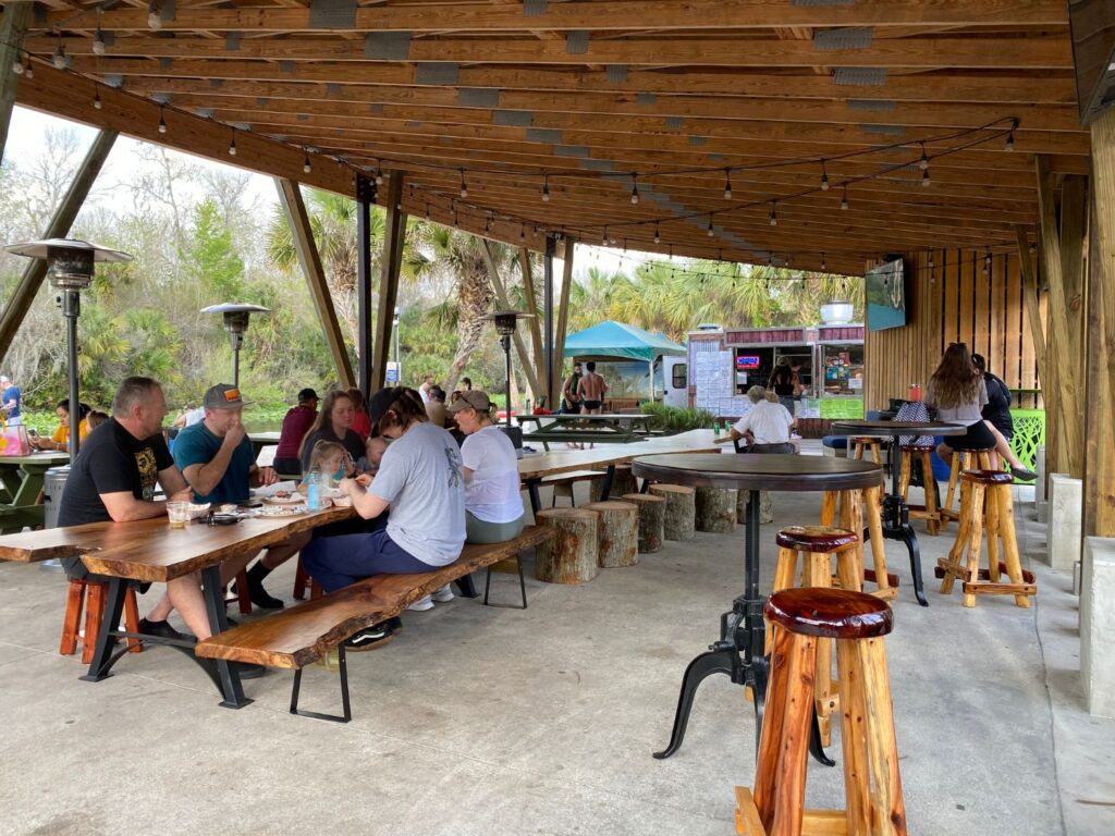 Wekiva Island Without a Paddle Food Truck and Pavilion