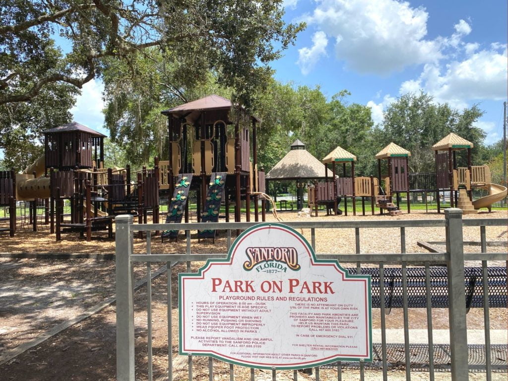Park on Park playground in Sanford