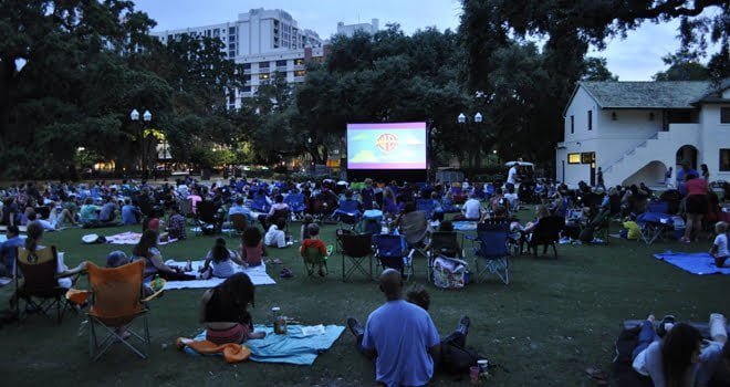 Movieola at Lake Eola Park