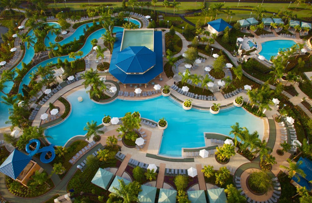 orlando hilton pool resort pools hotel florida lazy river hotels accommodation beach water area tripadvisor locals use 7s tropical fun