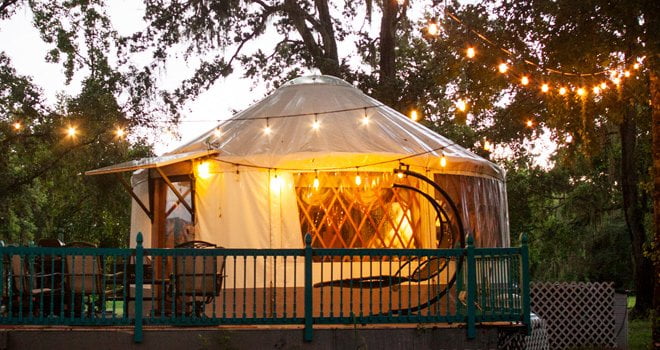The Yurt at Danville in Geneva, FL