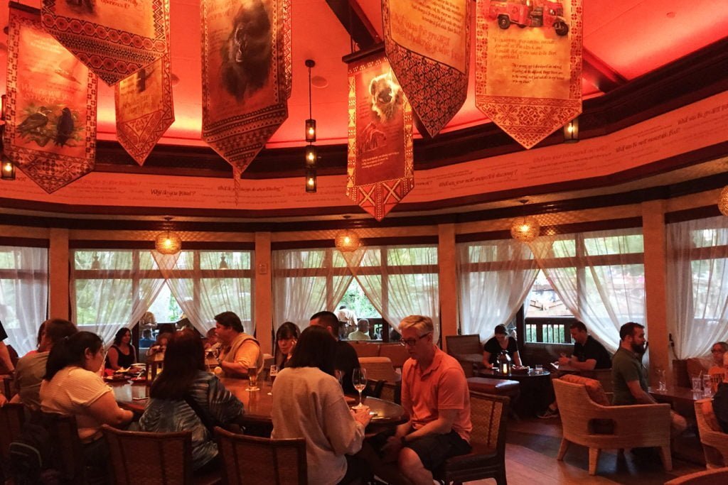 Nomad Lounge inside Disney's Animal Kingdom