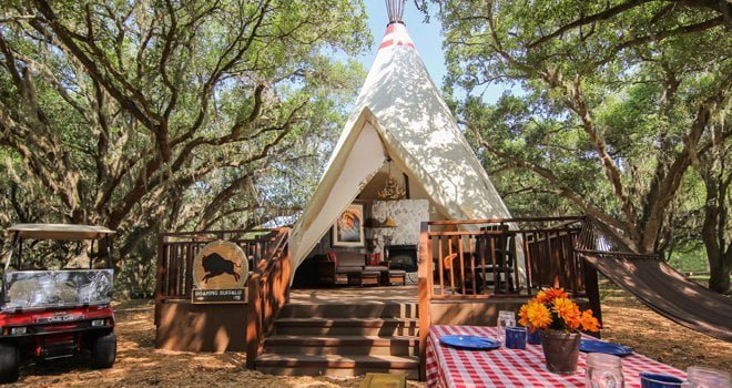 Glamping and Camping in Central Florida at Westgate River Ranch