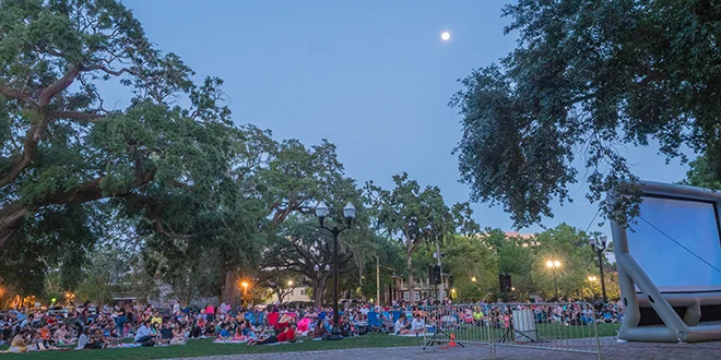 Orlando Events - Movieola in Lake Eola Park