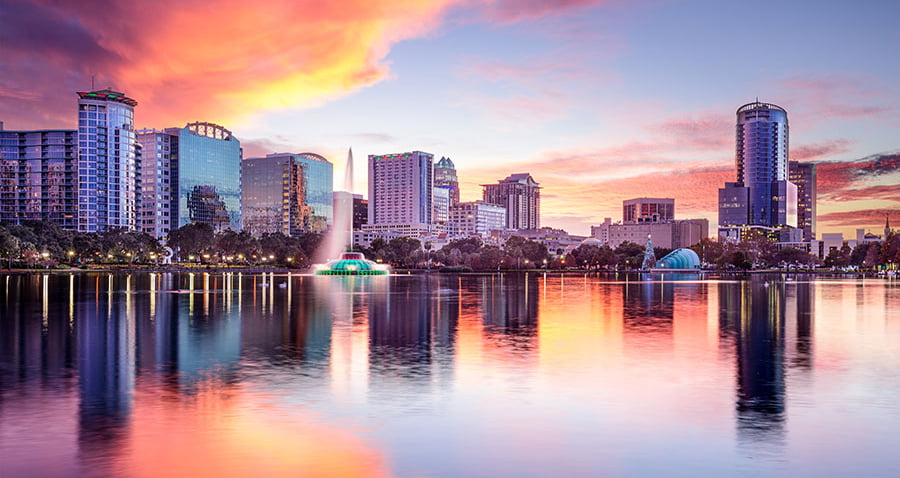 Lake Eola Park Orlando Fl