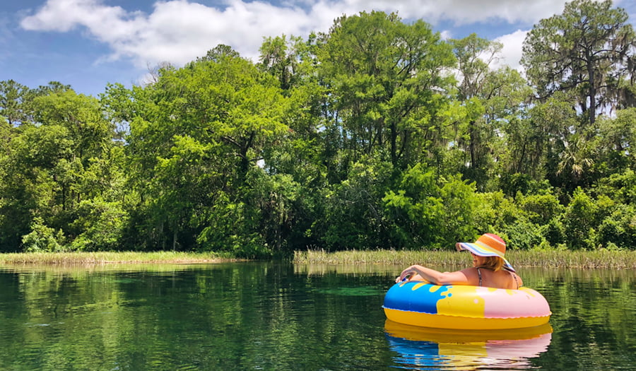 Day Trip Rainbow River Tubing At Kp Hole