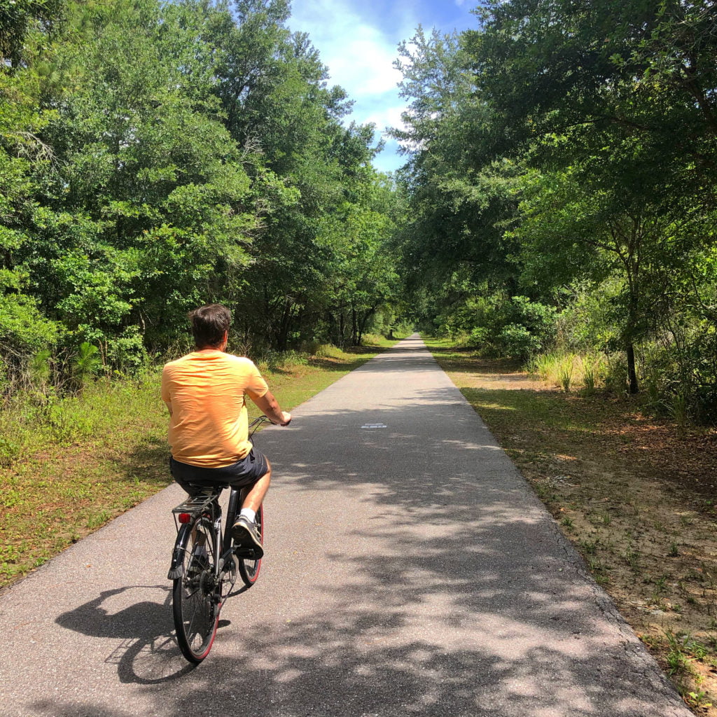 Outdoorsy Date Ideas in Central Florida: Van Fleet State Trail