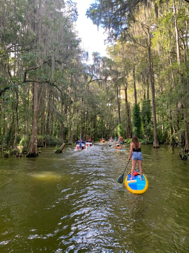 Adventure Outdoor Paddle Paddleboarding Tours in the Dora Canal