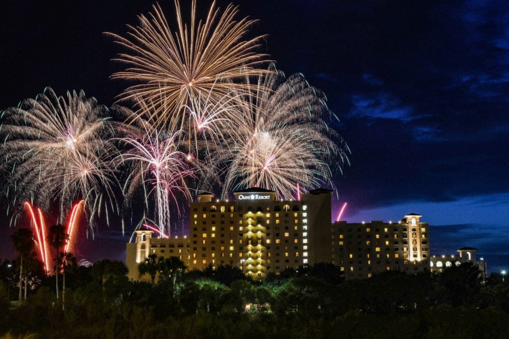 2022 New Years Eve Fireworks Orlando