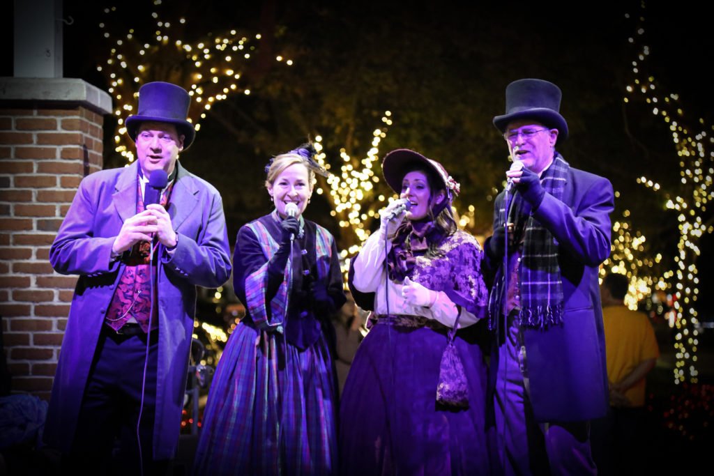 Free Holiday Events in Orlando - Dickens Carolers in Downtown Winter Garden