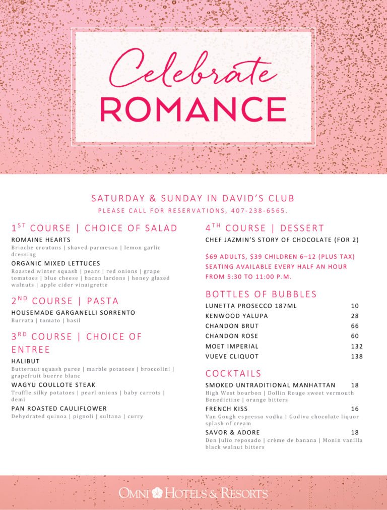 50+ Things to do for Valentine's Day in Orlando 2021