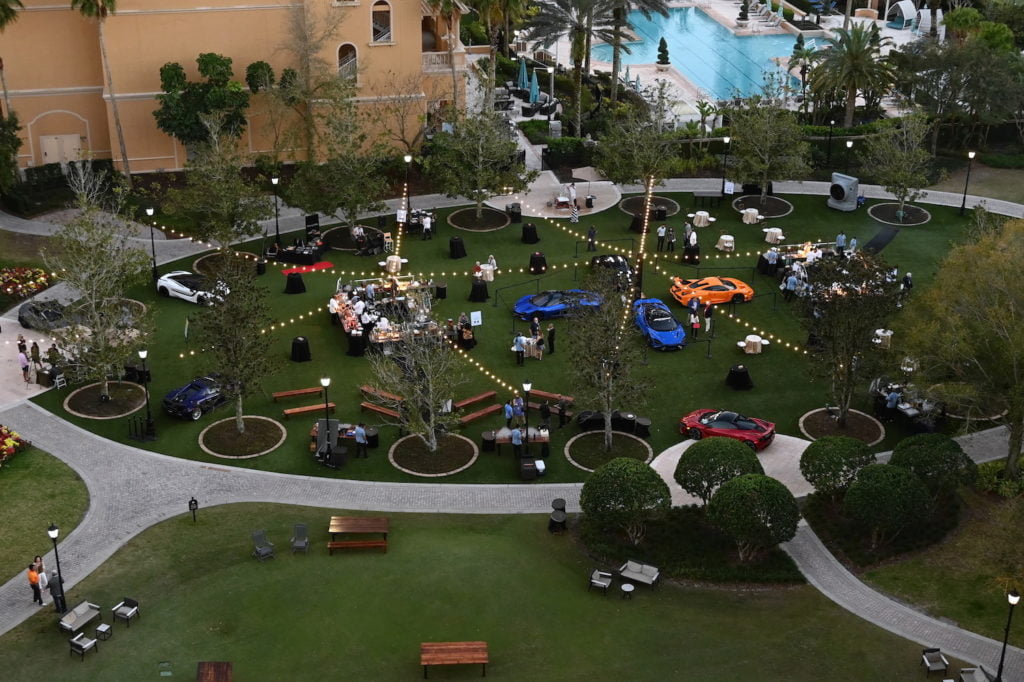 Curated Experiences welcome reception at Grande Lakes Orlando