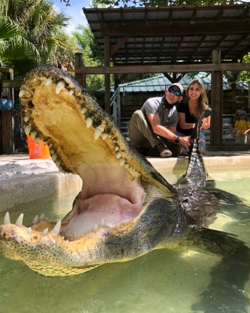 Only in Florida adventures - Dine with Crusher at Wild Florida