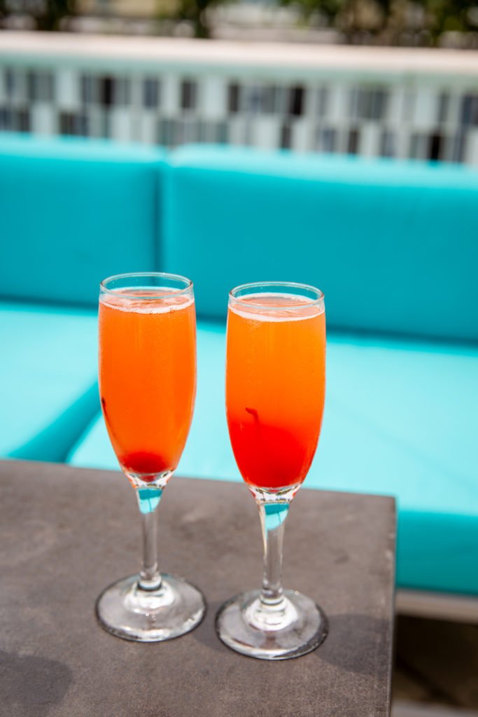 Brunch Remix mimosas at Hard Rock Hotel Daytona Beach