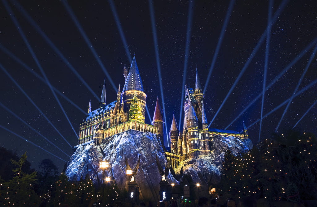 The Magic of Christmas at Hogwarts Castle
