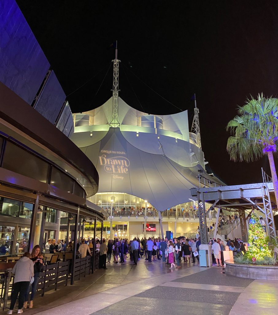 Date Night at the New Cirque Du Soleil Show at Disney Springs