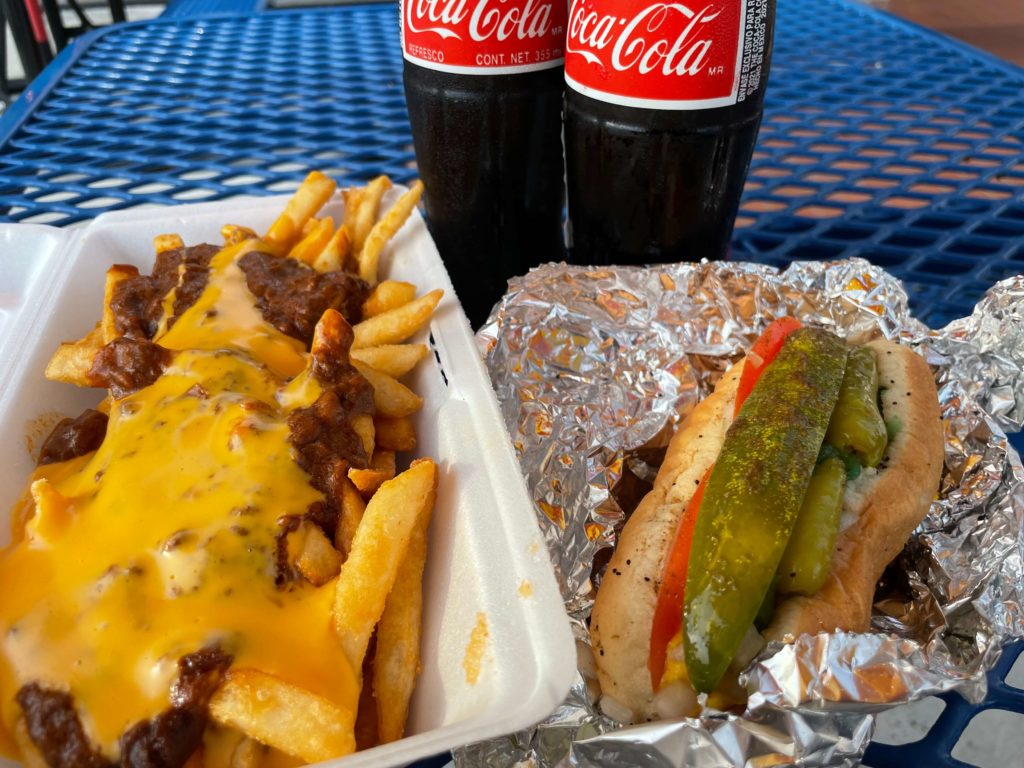 Chicago Hotdog & Co Altamonte Springs - Chicago dog and chilli cheese fries