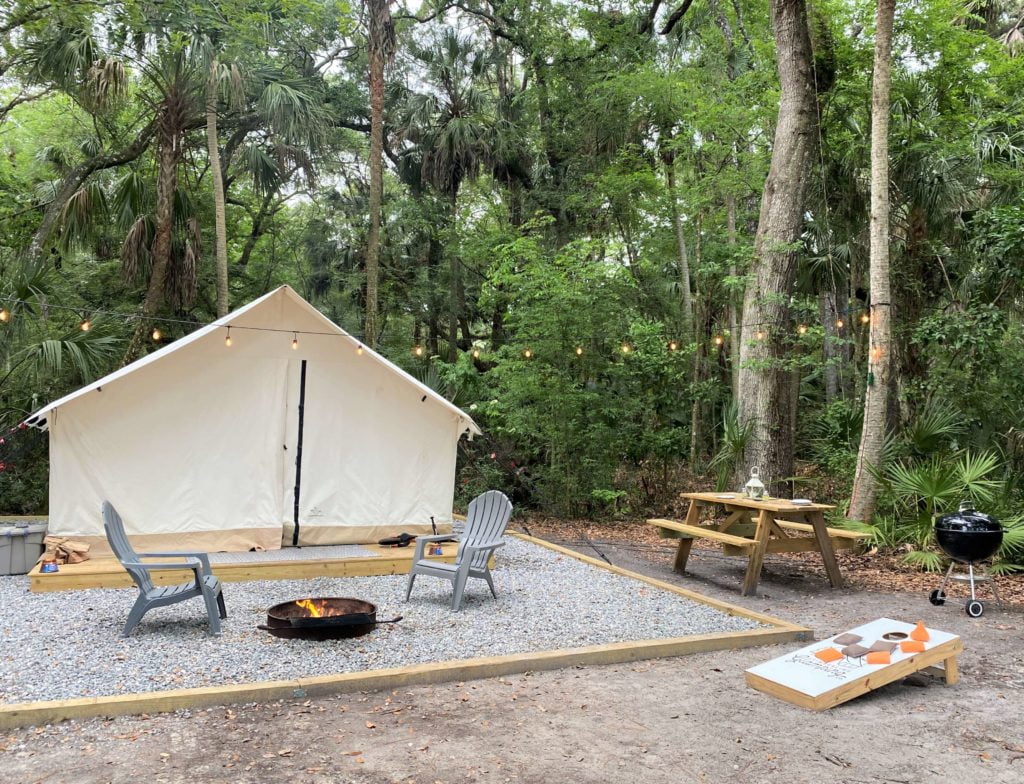 Timberline Tampa Glamping Site 25