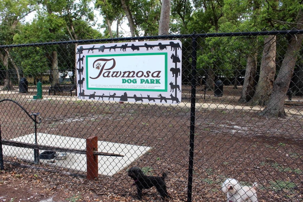 Pawmosa Park Entrance- Dog Park Casselberry