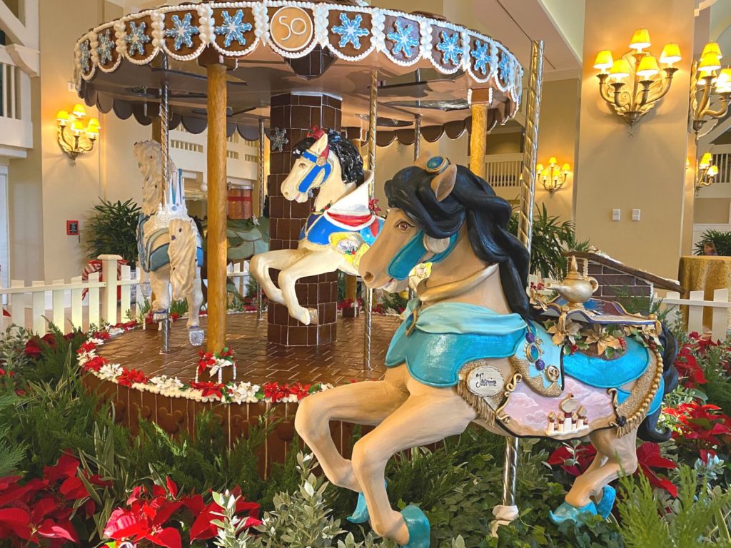 Disney's Beach Club Gingerbread Carousel 2022 - Dani Meyering