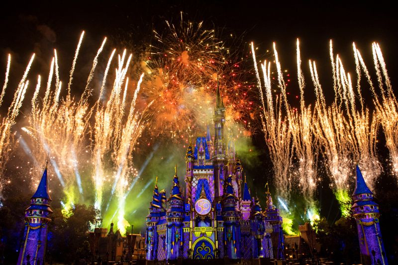 5 Tips for Watching Magic Kingdom Fireworks Together Orlando Date