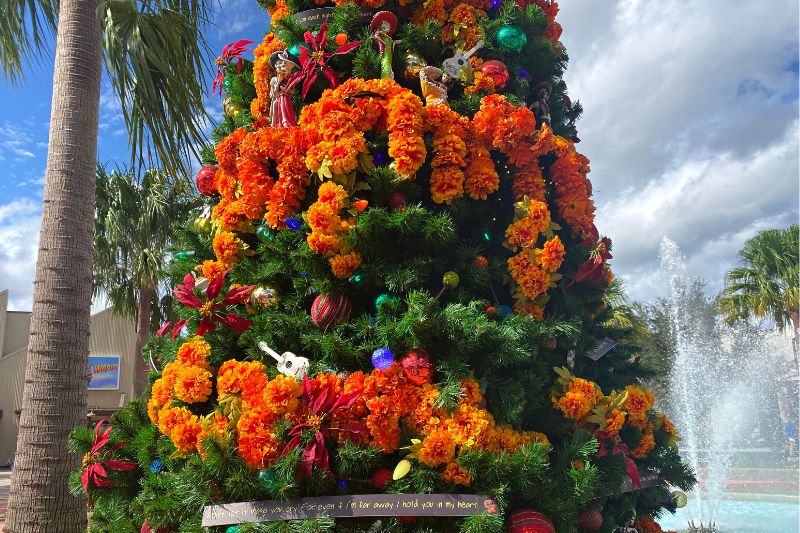 Coco Themed Tree at Disney Springs Tree Stroll Presented by AdventHealth 2022 
