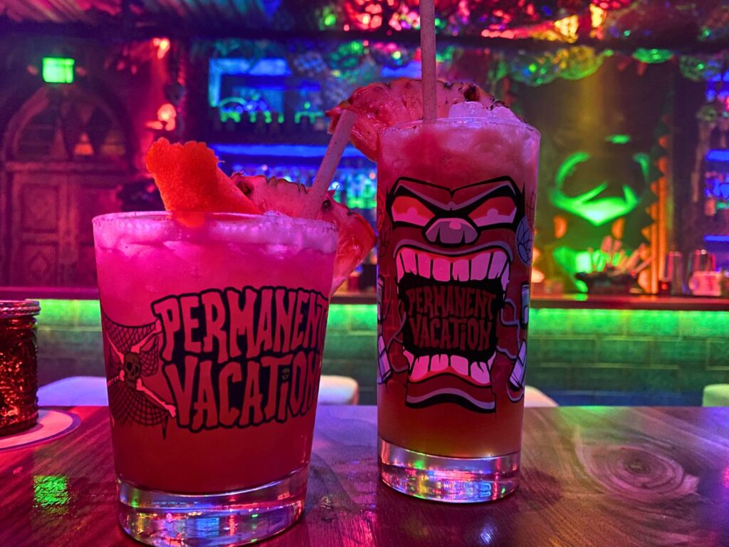 Predator Cocktail and Low and Slow Mocktail at Permanent Vacation maitland florida