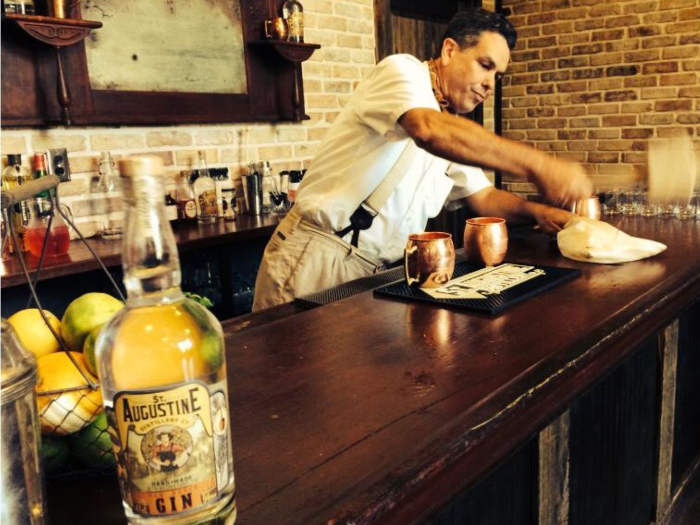 Bartender at The St. Augustine Distillery