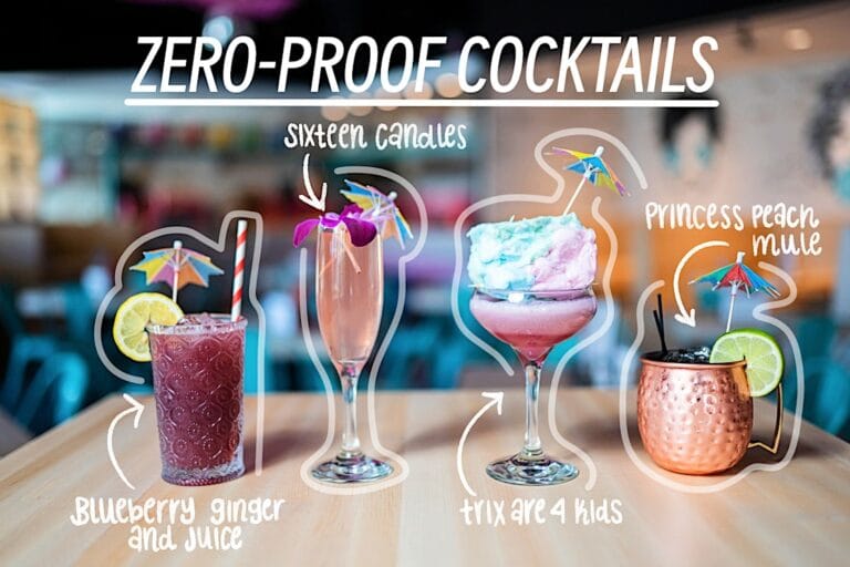 Zero-Proof Cocktails JoJo ShakeBar