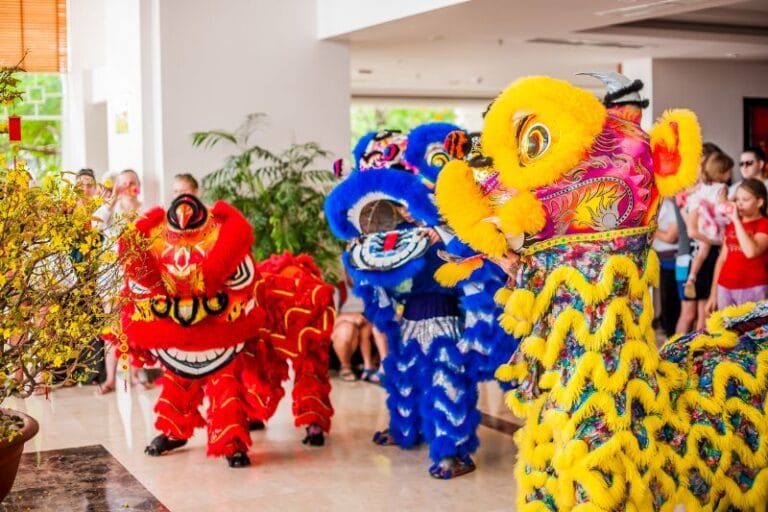 Lunar New Year Orlando Events - dragon dance canva